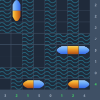 Battleship puzzle example